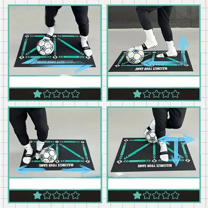 Soccer Training Mat – Improve Footwork and Ball Control Skills