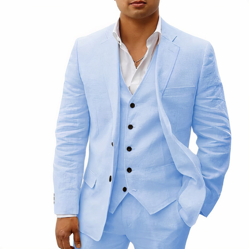 Men's Three-Piece Suit - Sophisticated Formal Wear