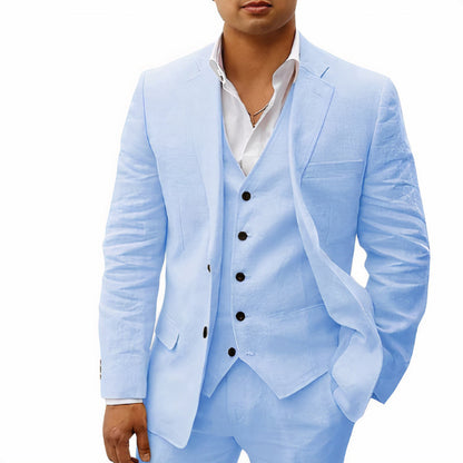 Men's Three-Piece Suit - Sophisticated Formal Wear