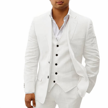 Men's Three-Piece Suit - Sophisticated Formal Wear