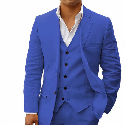 Men's Three-Piece Suit - Sophisticated Formal Wear