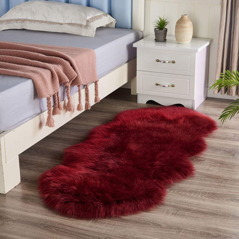 Luxurious Faux Fur Rug - Soft Elegance For Any Room