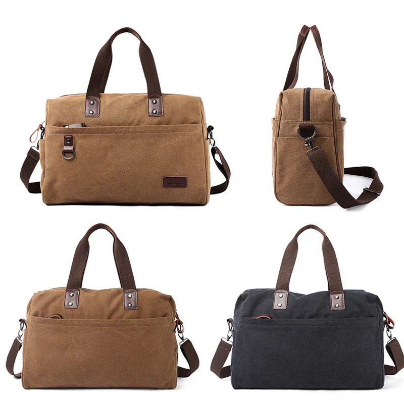 Versatile Canvas Travel Bag - Durable And Functional