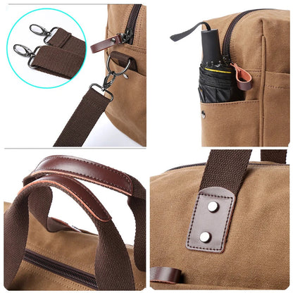 Versatile Canvas Travel Bag - Durable And Functional