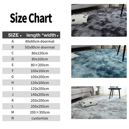 Luxurious Soft Fluffy Area Rug - Perfect for Living and Bedroom Decor