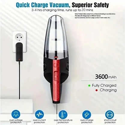 Portable Handheld Vacuum Cleaner - Efficient And Versatile Cleaning