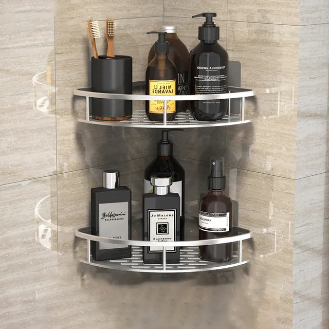 Punch-Free Wall Shelf - Space-Saving And Stylish Organizer