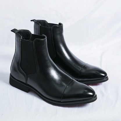 Men’s Leather Chelsea Boots - Classic and Versatile Footwear