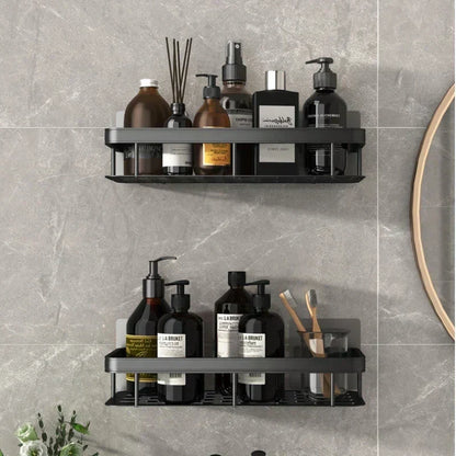 Punch-Free Wall Shelf - Space-Saving And Stylish Organizer