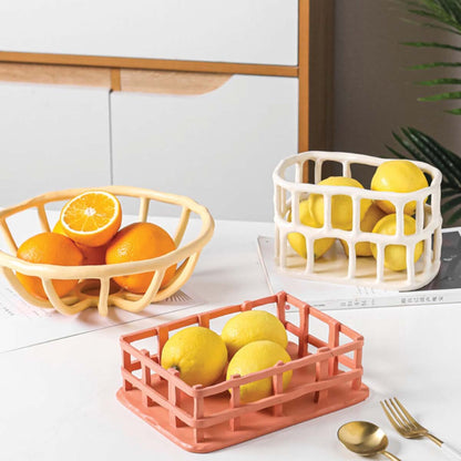 Modern Ceramic Decorative Storage Baskets – Stylish Home Organization