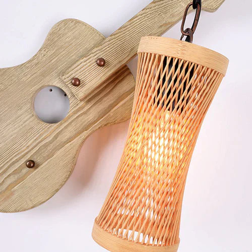 StrumLight - Guitar-Inspired Wall Lamp for Unique Interior Decor