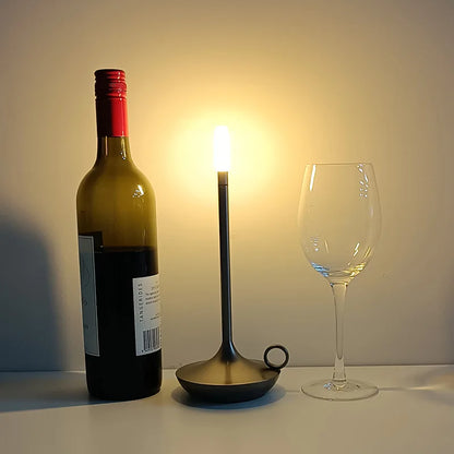 Minimalist LED Table Lamp - Modern Rechargeable Lighting