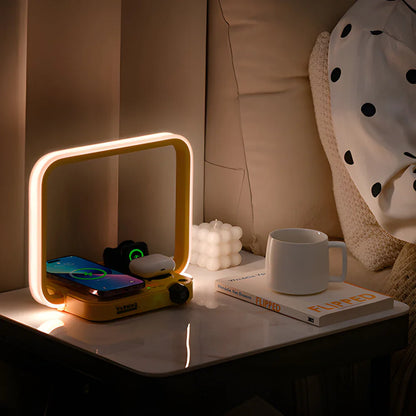 Multifunctional LED Desk Lamp with Wireless Charging