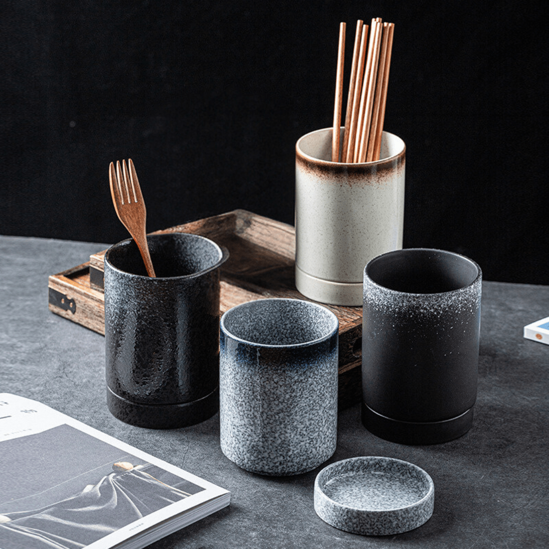 Ceramic Multi-Use Storage Jars – Modern Minimalist Home Organization