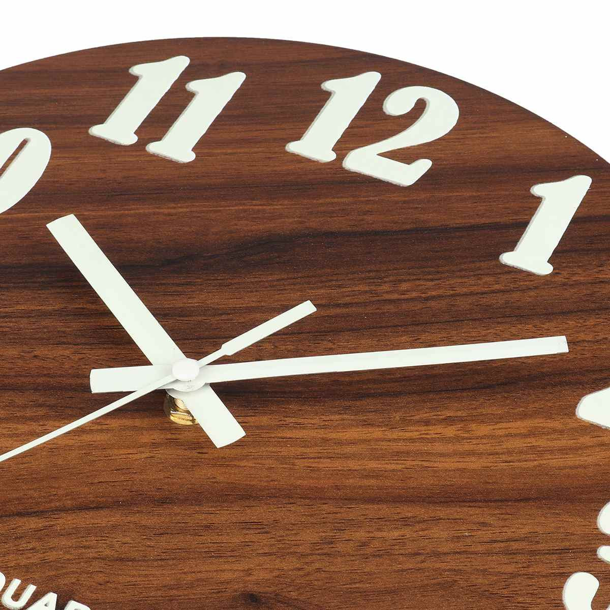 Wooden Pendulum Wall Clock - Timeless Home Accent