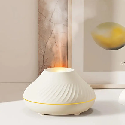 Volcanic Flame Aroma Diffuser - Elegant Aromatherapy Device