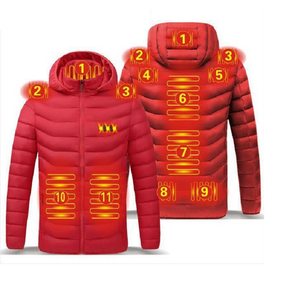 Heated Winter Jacket - Stay Warm with Advanced Heating Technology