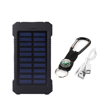 Portable Solar Power Bank - Reliable Outdoor Charging Solution