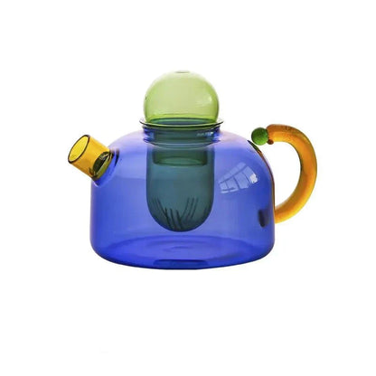 Glass Tea Kettle Set - Artistic Brewing and Serving Experience