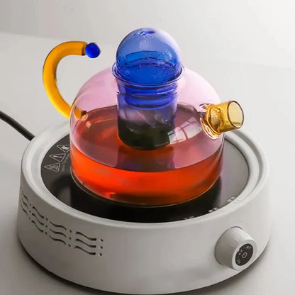 Glass Tea Kettle Set - Artistic Brewing and Serving Experience