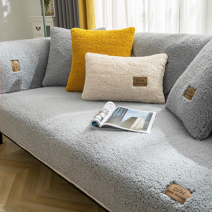 Ultra-Soft Sofa Cover - Cozy Living Essential