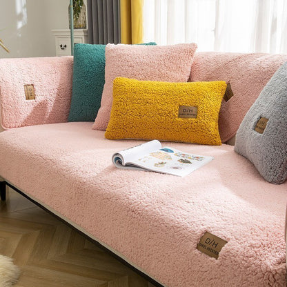 Ultra-Soft Sofa Cover - Cozy Living Essential