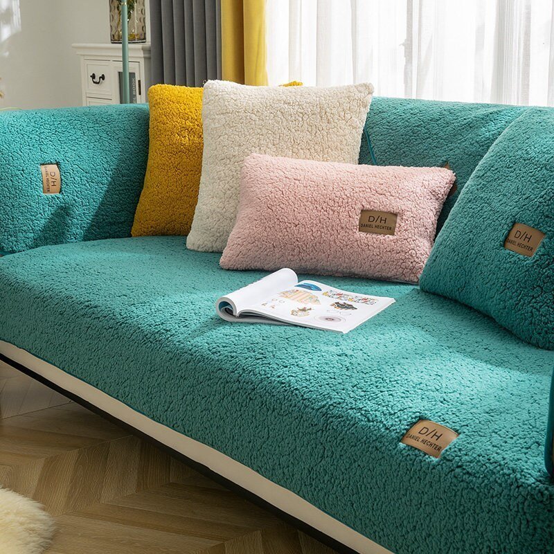 Ultra-Soft Sofa Cover - Cozy Living Essential