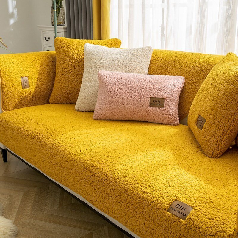 Ultra-Soft Sofa Cover - Cozy Living Essential