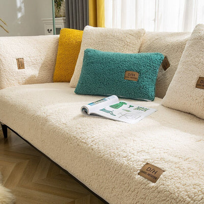 Ultra-Soft Sofa Cover - Cozy Living Essential