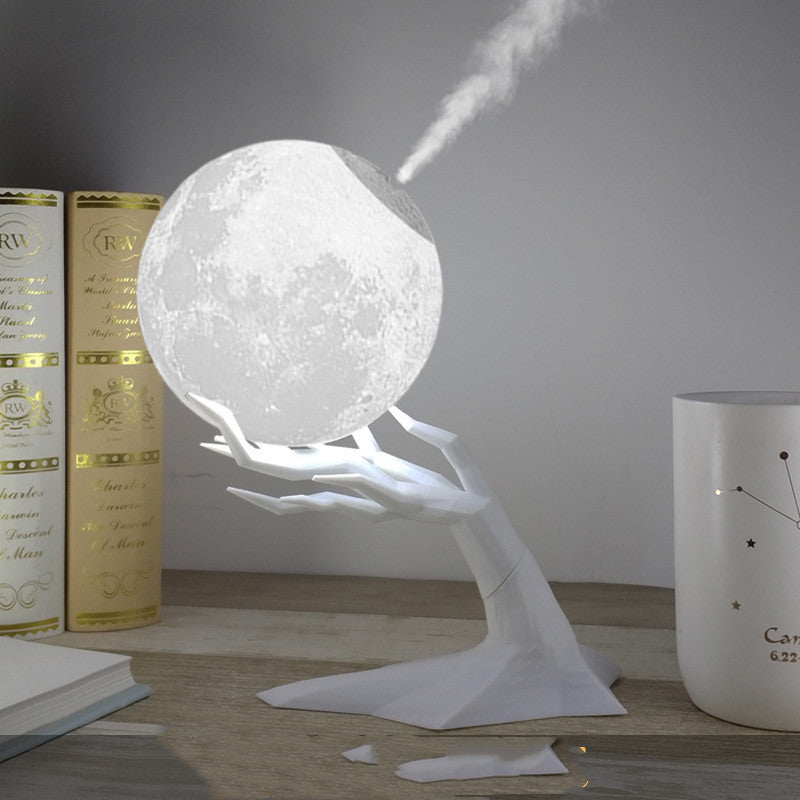 Moon Hand Diffuser Lamp - Unique Home Decor & Relaxation