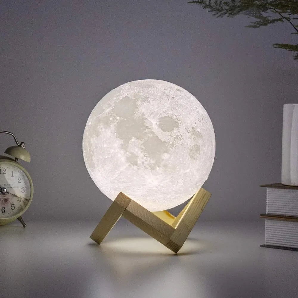 Lunar Night Lamp - Illuminate Your Space with Moonlight Elegance