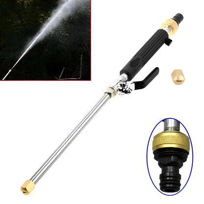 High-Pressure Water Spray Nozzle - Efficient Cleaning Tool for Home and Garden