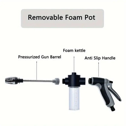 High-Pressure Garden Cleaning Gun – Efficient Multipurpose Water Sprayer