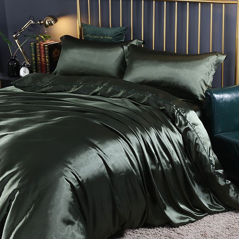 Luxury Satin Bedding Set - Soft and Elegant Sleep Experience