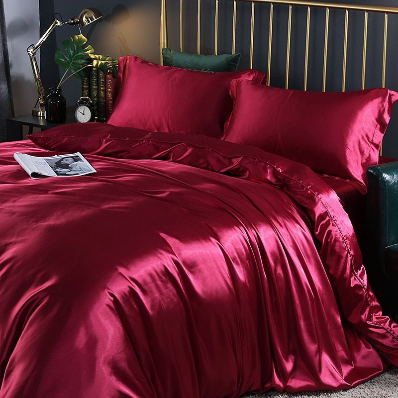 Luxury Satin Bedding Set - Soft and Elegant Sleep Experience