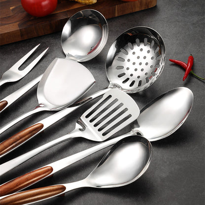 Premium Stainless Steel Kitchen Utensil Set - Durable & Stylish Cooking Tools