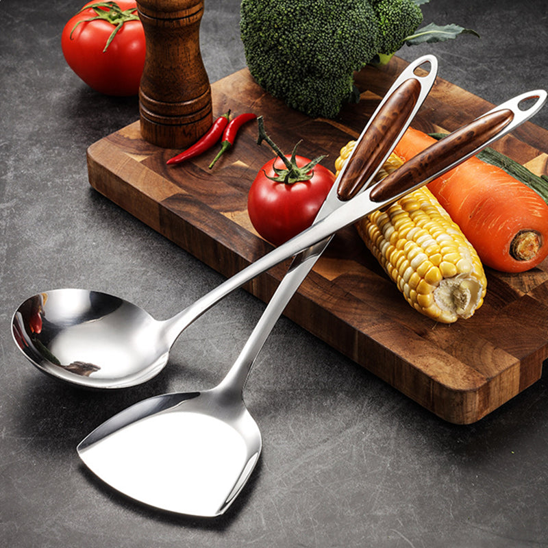 Premium Stainless Steel Kitchen Utensil Set - Durable & Stylish Cooking Tools