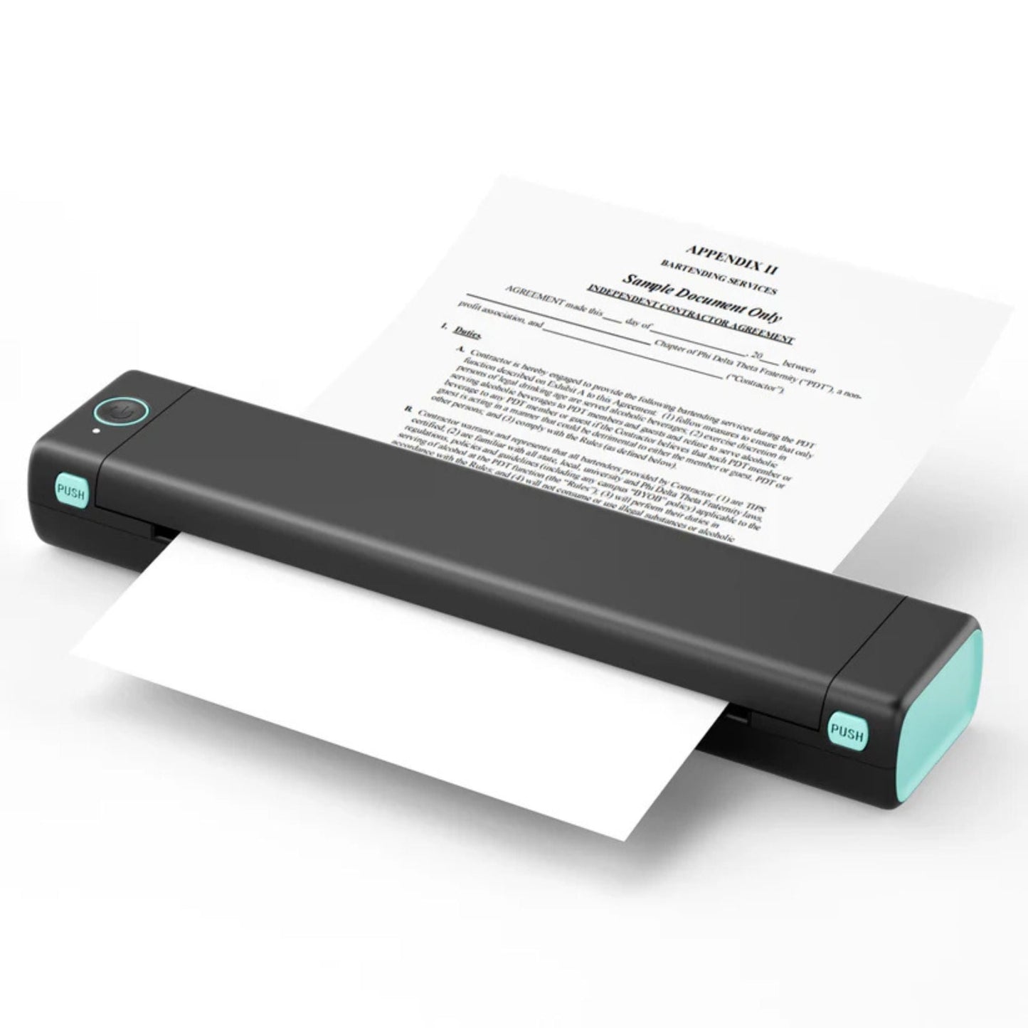 Portable Wireless Printer for Smart Devices