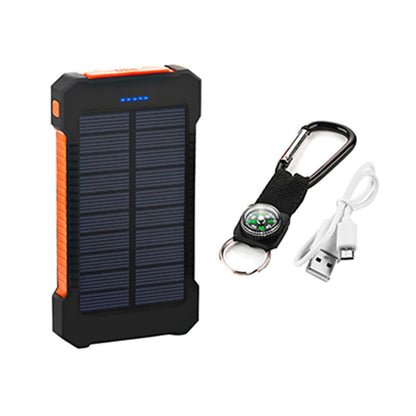 Portable Solar Power Bank - Reliable Outdoor Charging Solution