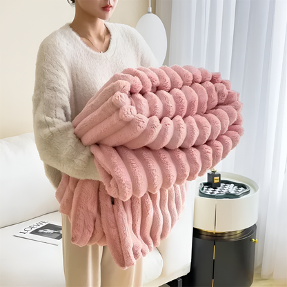 Luxury Ultra-Soft Plush Blanket for Cozy Comfort