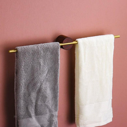 Luxury Wall-Mounted Towel Holder - Modern Bathroom Storage Solution