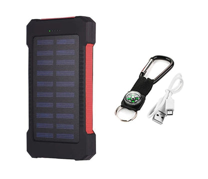 Portable Solar Power Bank - Reliable Outdoor Charging Solution