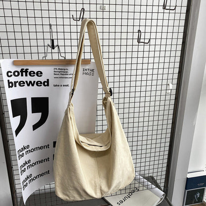 Casual Canvas Shoulder Bag - Practical & Stylish Tote