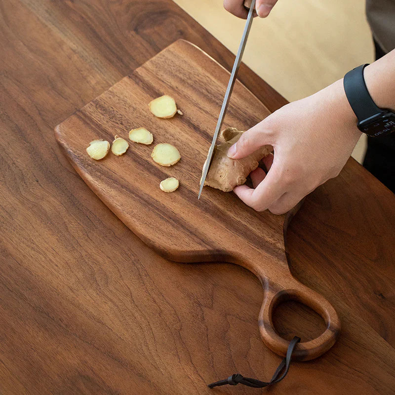 Handcrafted Wooden Cutting Board - Durable Kitchen Essential