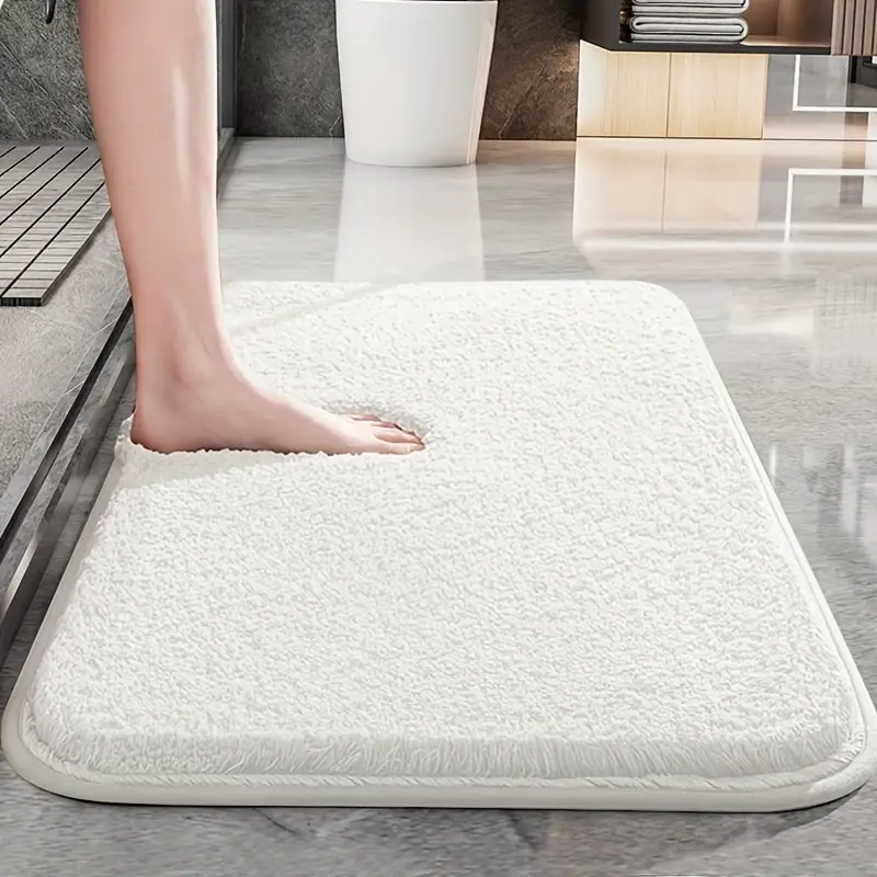 Soft Absorbent Bathroom Mat - Luxurious Non-Slip Rug