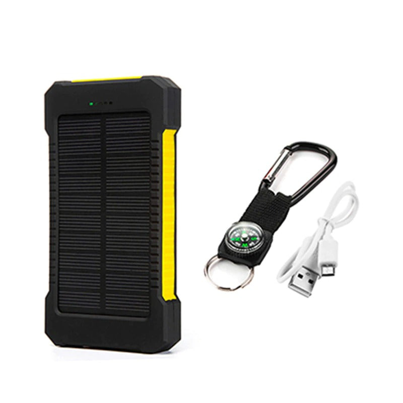 Portable Solar Power Bank - Reliable Outdoor Charging Solution